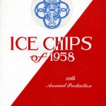 1958 Ice Chips Program Cover
