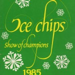 1985 Ice Chips Program Cover