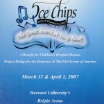 2007 Ice Chips Program Cover
